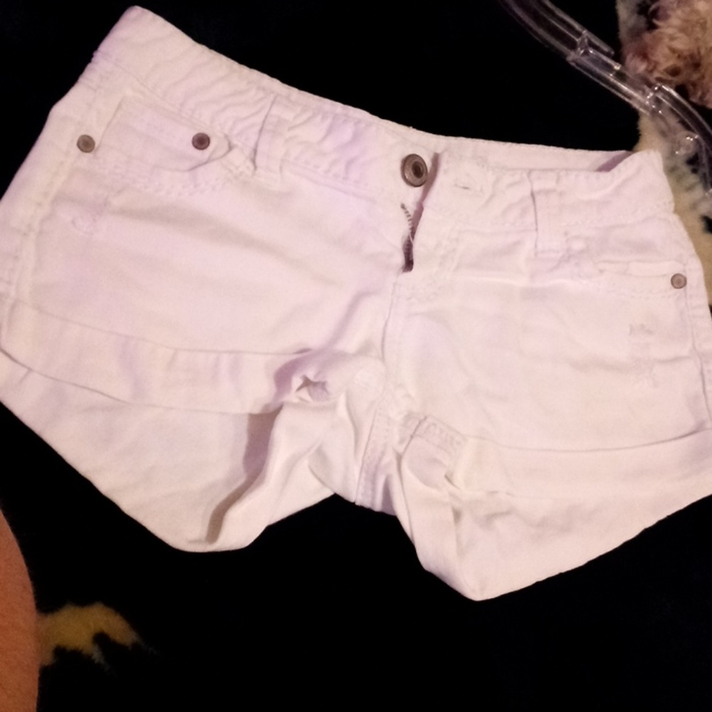 White shorts